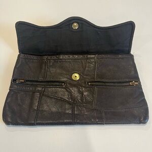 Vintage Leather Clutch